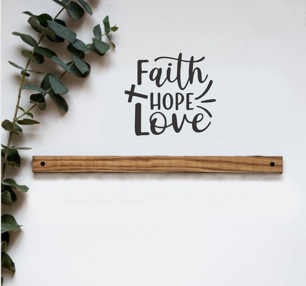 15x15 - Faith Hope Love