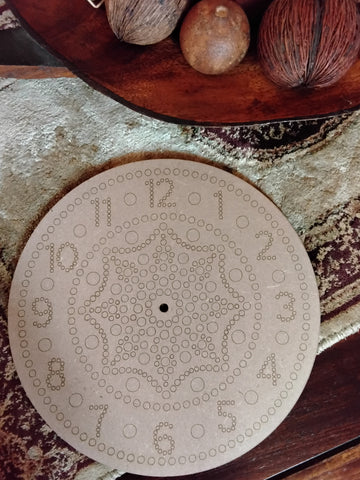 Dot Art Clock
