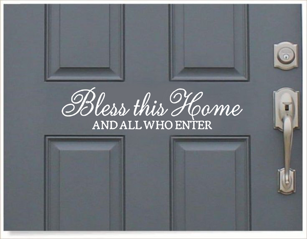 30x10 - Bless this Home