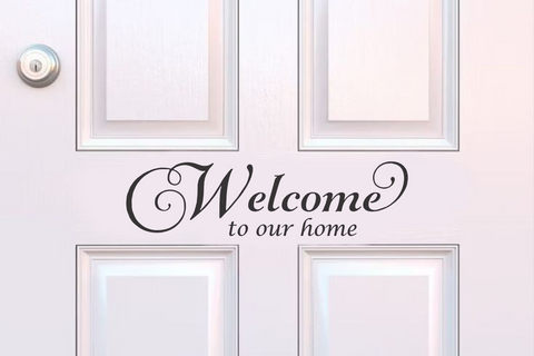 30x10 - Welcome to our home