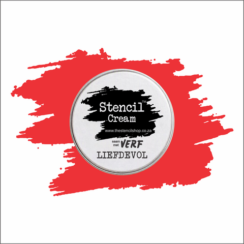 Stencil Cream - Liefdevol