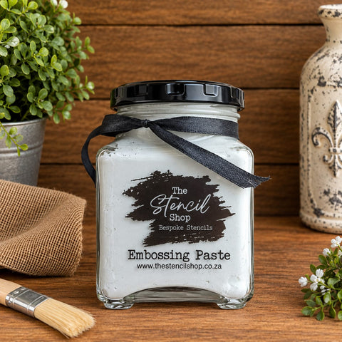 Embossing Paste with scraper