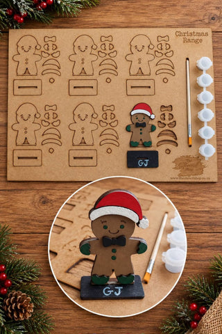 Ginger Bread Man Place Name Set