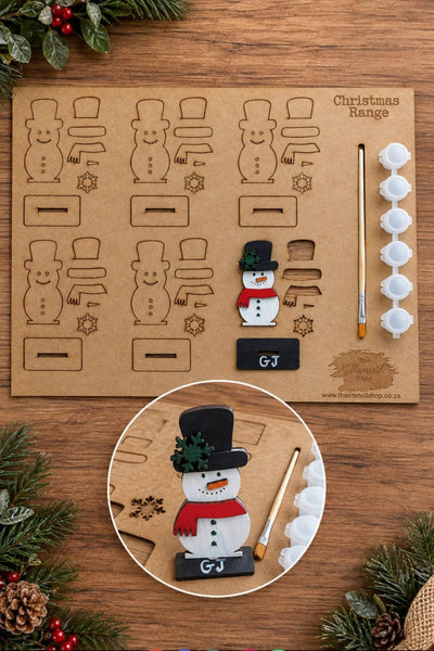 Snowman Place Name Set