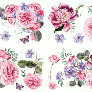 Le Bouquet - Large cut into 4 pieces