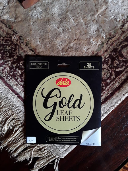 Gold Leaf Sheets - Silver